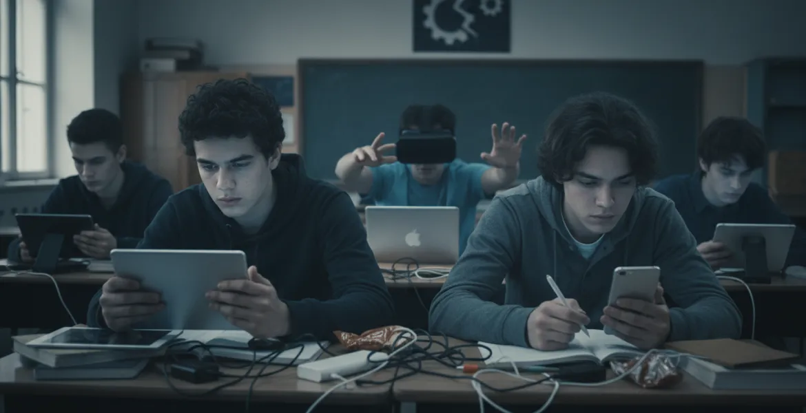 Generazione Z a rischio: l'eccesso di tecnologia a scuola ne riduce le capacità cognitive