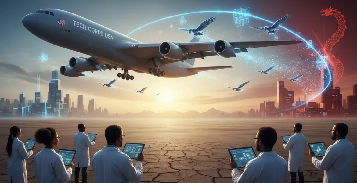 Tech Corps: Gli USA esportano l'Intelligenza Artificiale per contrastare l'influenza cinese