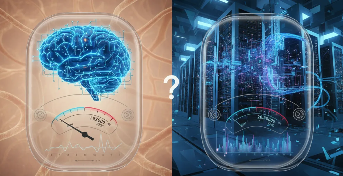Intelligenza artificiale vs cervello umano: Chi Consuma più energia