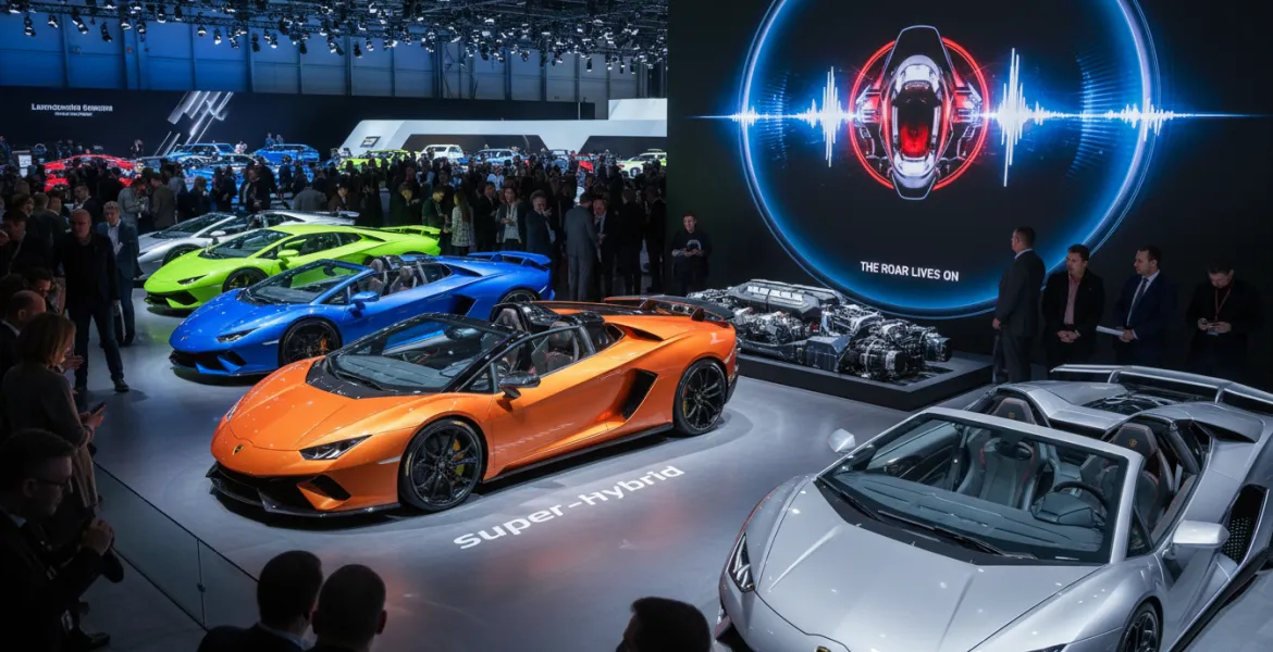 Lamborghini abbandona l'auto elettrica: i super-ibridi mantengono vivo il rombo del motore