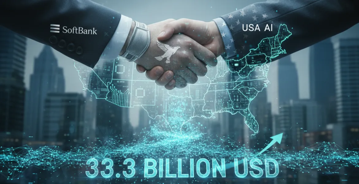 SoftBank investe 33 miliardi $ in centrale a gas per l'IA negli USA