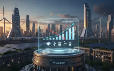 Energia pulita: calano gli accordi PPA nel 2025, svolta nel mercato