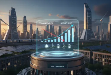 Energia pulita: calano gli accordi PPA nel 2025, svolta nel mercato
