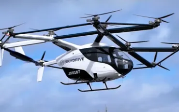 Taxi volanti a Tokyo: SkyDrive punta al decollo commerciale nel 2028