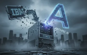 IBM crolla in borsa: l'AI di Anthropic minaccia il Cobol