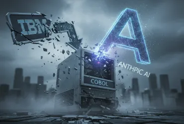 IBM crolla in borsa: l'AI di Anthropic minaccia il Cobol