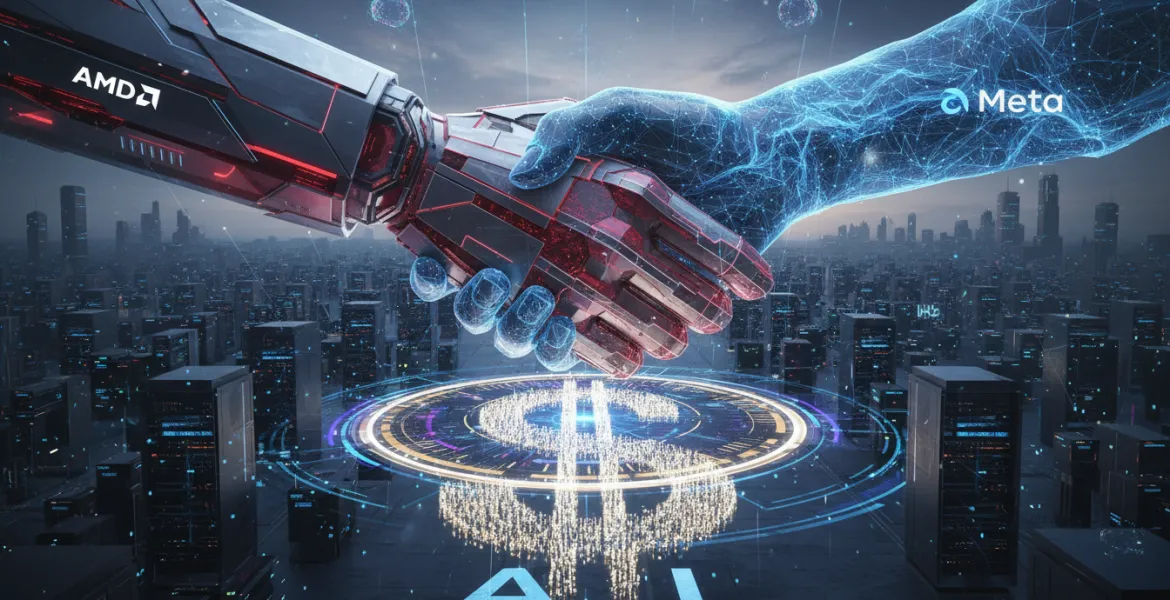 AMD e Meta: accordo colossale da 100 miliardi di dollari per l'IA