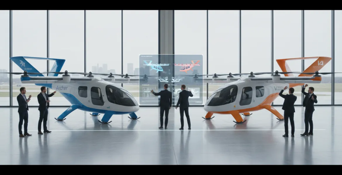 Archer aviation accusa Vertical Aerospace di copiare il design del suo eVTOL