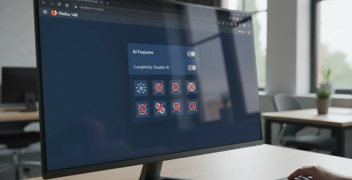 Firefox 148: Gli utenti hanno la possibilità di disattivare completamente le funzioni AI