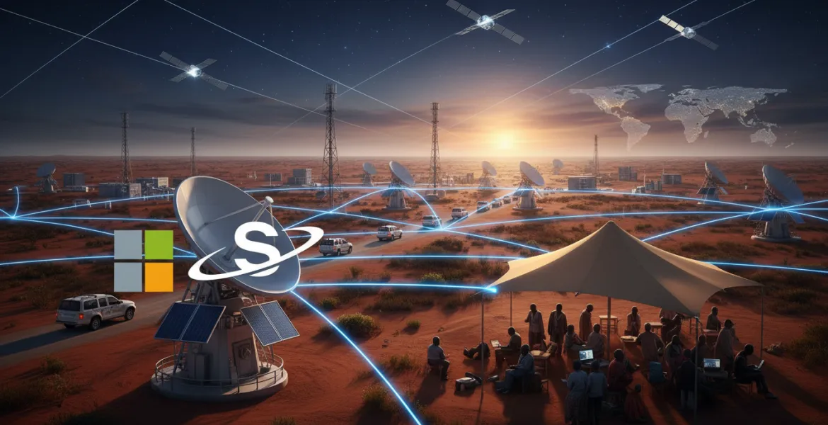 Microsoft e Starlink: Internet satellitare per l'Africa e il mondo
