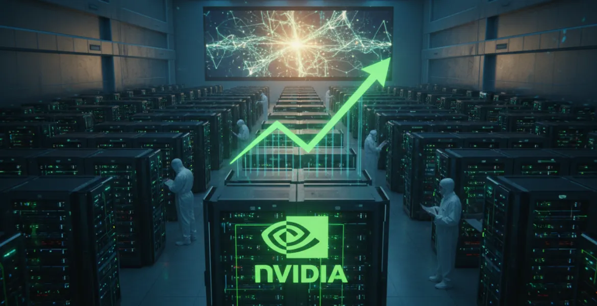 Nvidia domina il mercato dei server: fatturato alle stelle grazie all'IA