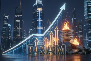 Boom del mercato DRAM: prezzi in crescita vertiginosa nel 2026