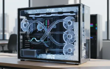 Raffreddamento PC ad acqua e ghiaccio: un sistema 'infinito' autoprodotto