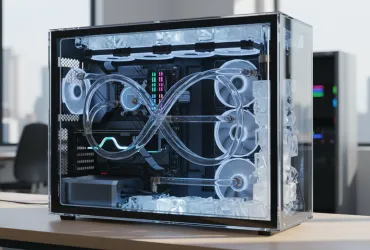 Raffreddamento PC ad acqua e ghiaccio: un sistema 'infinito' autoprodotto