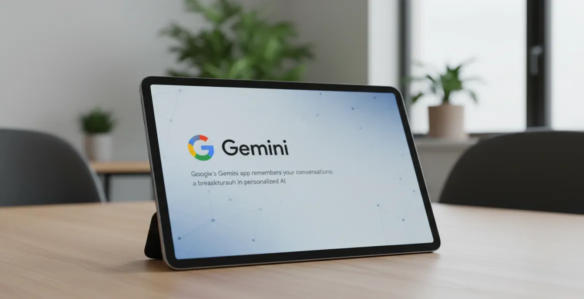 Gemini di Google ricorda le tue conversazioni: svolta nell'IA personalizzata