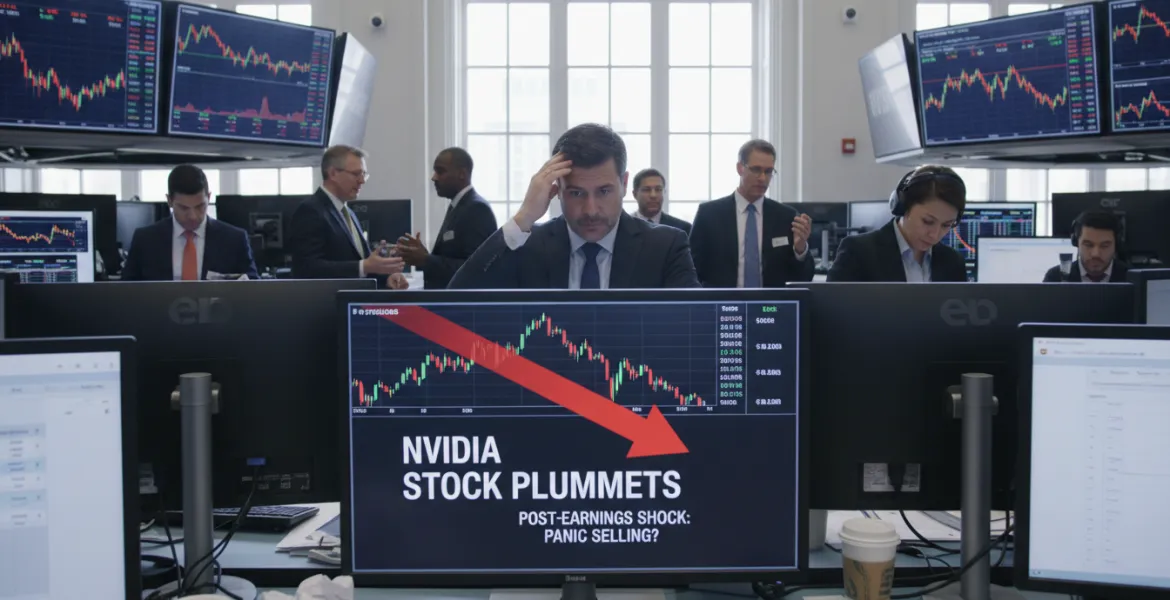 Nvidia: Crollo in Borsa dopo i risultati trimestrali, è solo panico