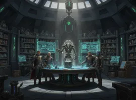 Warhammer 40,000: Rogue Trader, il DLC 'Museion Infinito' svela i segreti di Trazyn