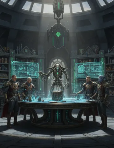 Warhammer 40,000: Rogue Trader, il DLC 'Museion Infinito' svela i segreti di Trazyn