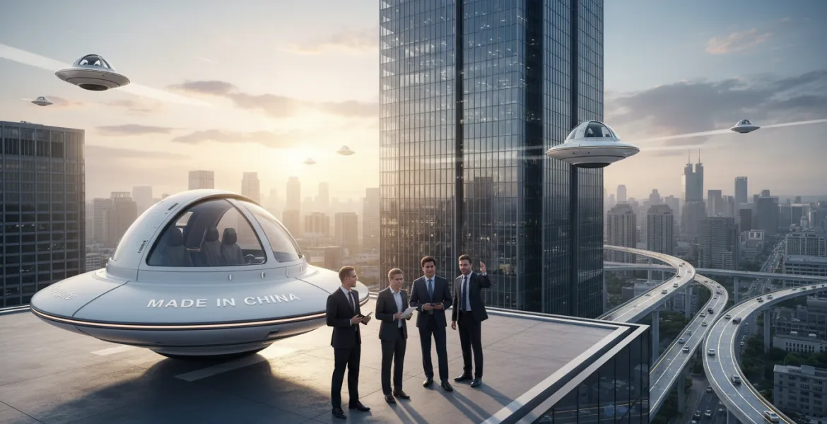 UFO made in China: L'auto volante che rivoluzionerà i cieli urbani