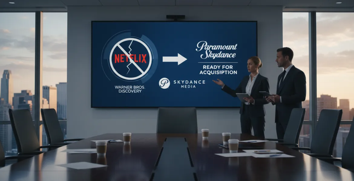 Netflix si ritira dalla corsa per Warner Bros: Paramount Skydance pronta all'acquisizione