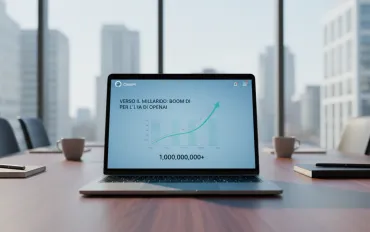 ChatGPT verso il miliardo: boom di utenti per l'IA di OpenAI