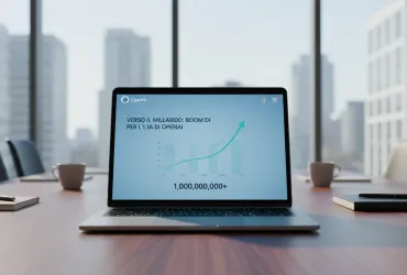 ChatGPT verso il miliardo: boom di utenti per l'IA di OpenAI