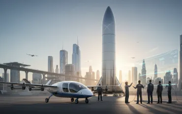 Archer Aviation e SpaceX insieme per il futuro dei taxi volanti