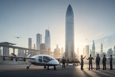 Archer Aviation e SpaceX insieme per il futuro dei taxi volanti