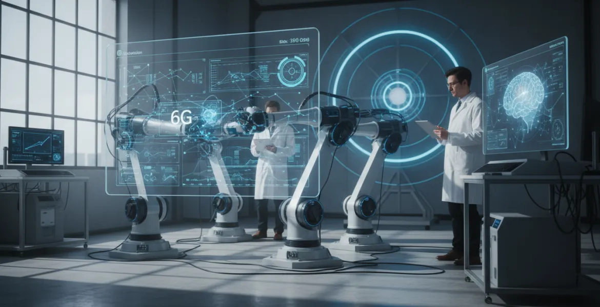 Ericsson rivoluziona il 6G: Test in tempo reale con robotica e AI