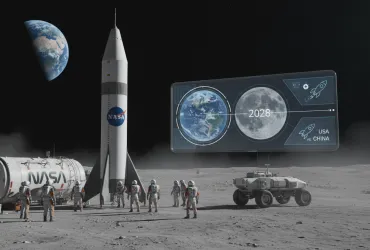 NASA accelera il ritorno sulla Luna: sfida alla Cina entro il 2028