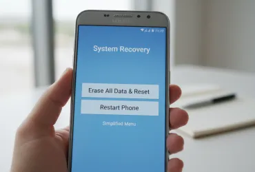 Samsung semplifica il menu di ripristino: Addio opzioni avanzate