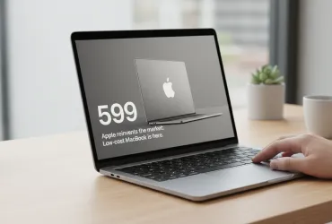 Apple rivoluziona il mercato: MacBook low cost in arrivo a soli 599 dollari