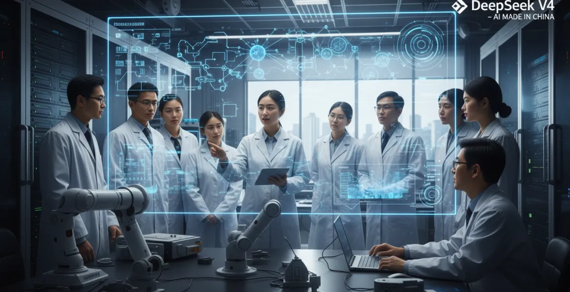DeepSeek V4: La Cina sfida l'Occidente con l'IA Made in China