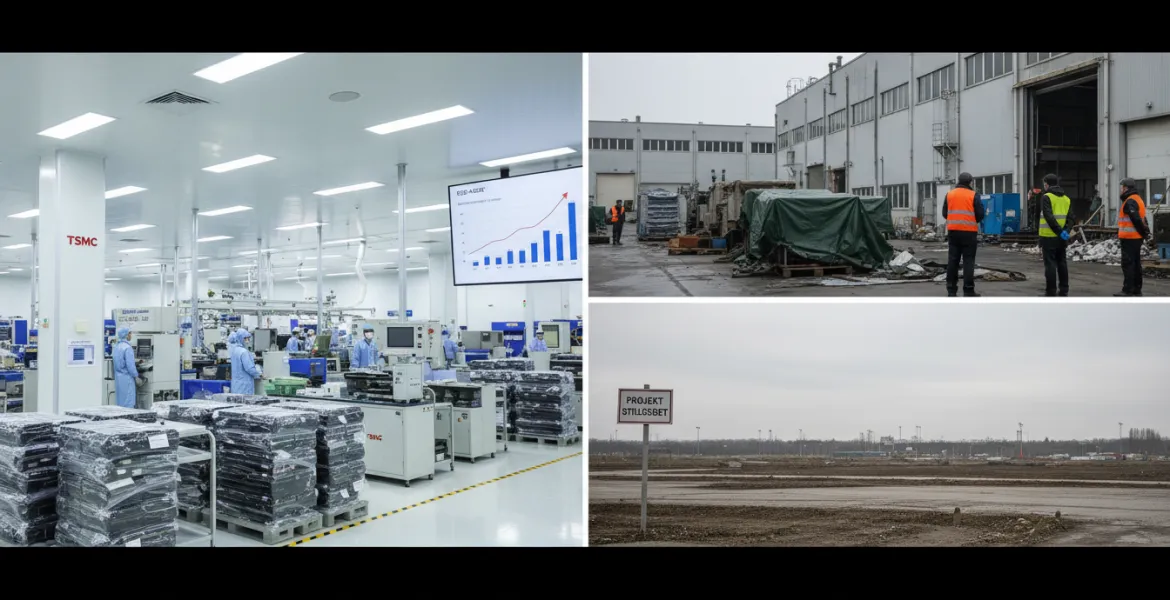 TSMC: Utili record in Cina, perdite in Giappone e Germania