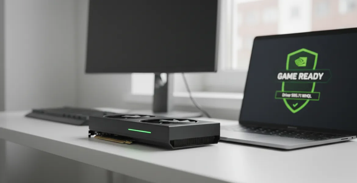 Nvidia rilascia il driver GeForce Game Ready 595.71 WHQL per risolvere i problemi