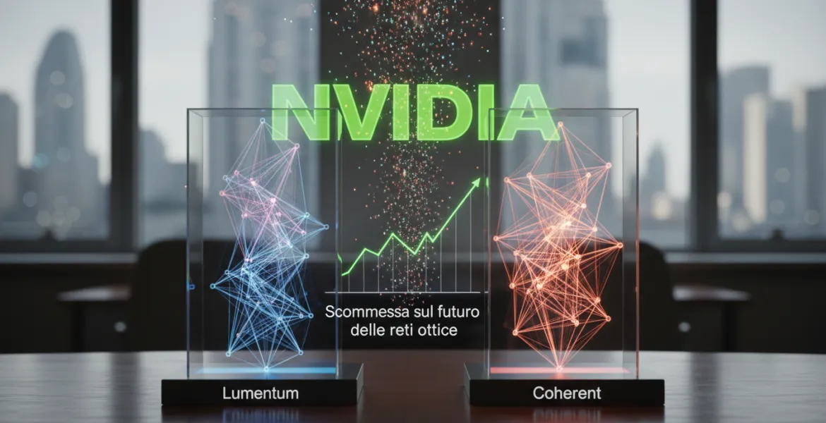 NVIDIA investe miliardi in Lumentum e Coherent: Scommessa sul futuro delle reti ottiche