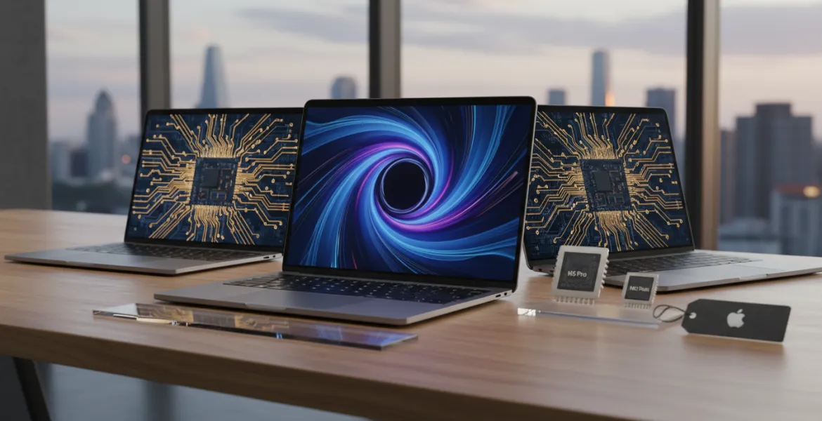 Apple rivoluziona i MacBook Pro con i chip M5 Pro e M5 Max: Potenza e prezzi alle stelle