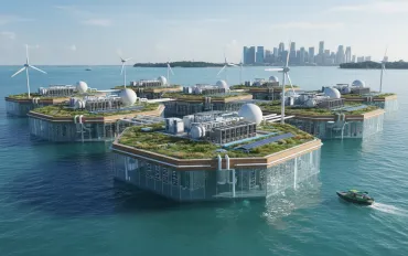 Data center galleggianti alimentati a idrogeno: la soluzione innovativa di Singapore