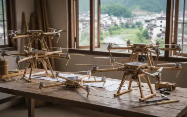 Droni di bambù: la Cina rivoluziona l'aeronautica con materiali naturali