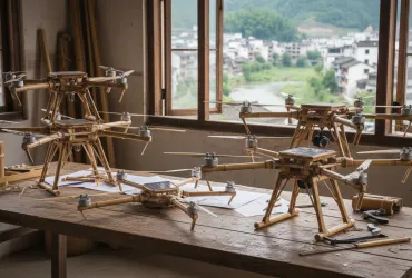 Droni di bambù: la Cina rivoluziona l'aeronautica con materiali naturali