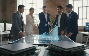 Boom dell'IA: Investimenti record nell'industria dei chip