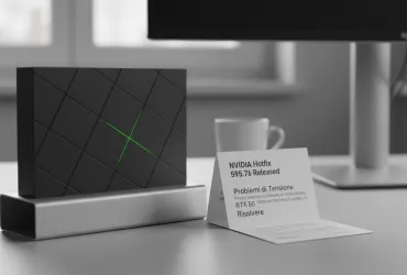 Nvidia rilascia l'Hotfix 595.76 per risolvere i problemi di tensione delle RTX 50