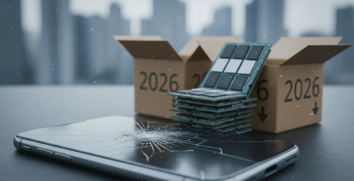 Mercato smartphone in crisi: Aumento dei prezzi delle memorie DRAM impatta le vendite nel 2026