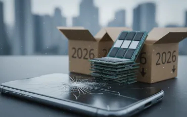 Mercato smartphone in crisi: Aumento dei prezzi delle memorie DRAM impatta le vendite nel 2026