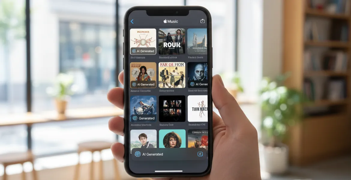 Apple Music: Nuove etichette per la musica generata con l'Intelligenza Artificiale