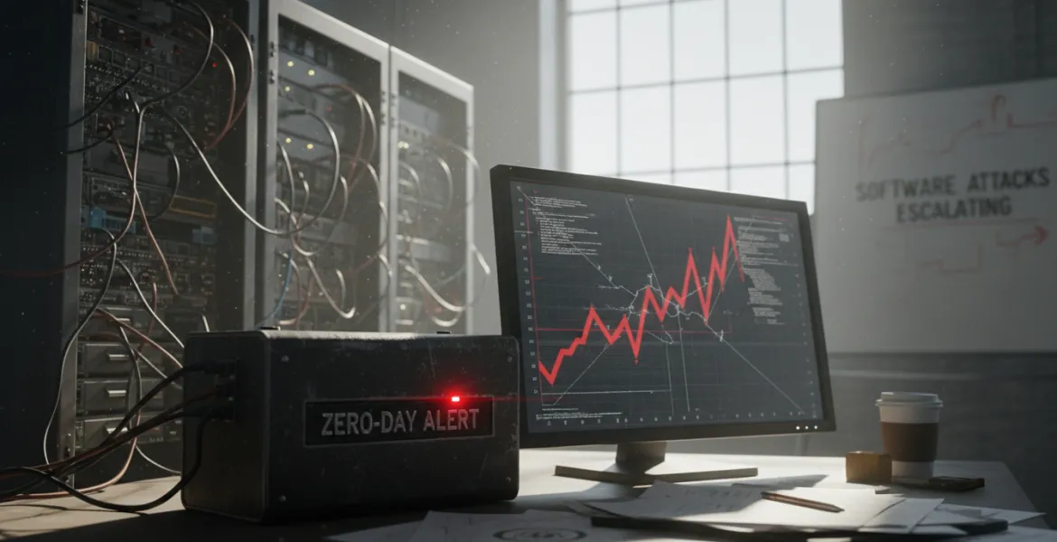 Allarme Zero-Day: Crescono gli attacchi al software aziendale