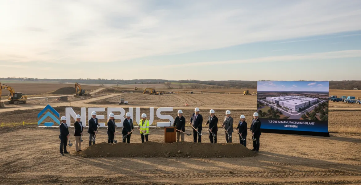 Nebius costruirà una fabbrica di AI da 1.2 GW nel Missouri