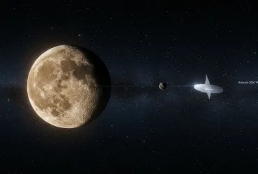 L'asteroide 2024 YR4 non è più una minaccia: il telescopio Webb scagiona la Luna