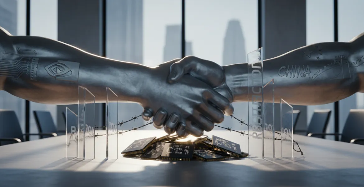 Nvidia e le restrizioni USA: braccio di ferro sull'export di chip IA in Cina