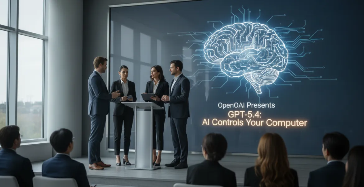 Rivoluzione AI: OpenAI presenta GPT-5.4, l'intelligenza artificiale che controlla il tuo computer